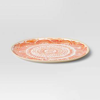 Melamine Round Serving Platter Orange - Threshold™