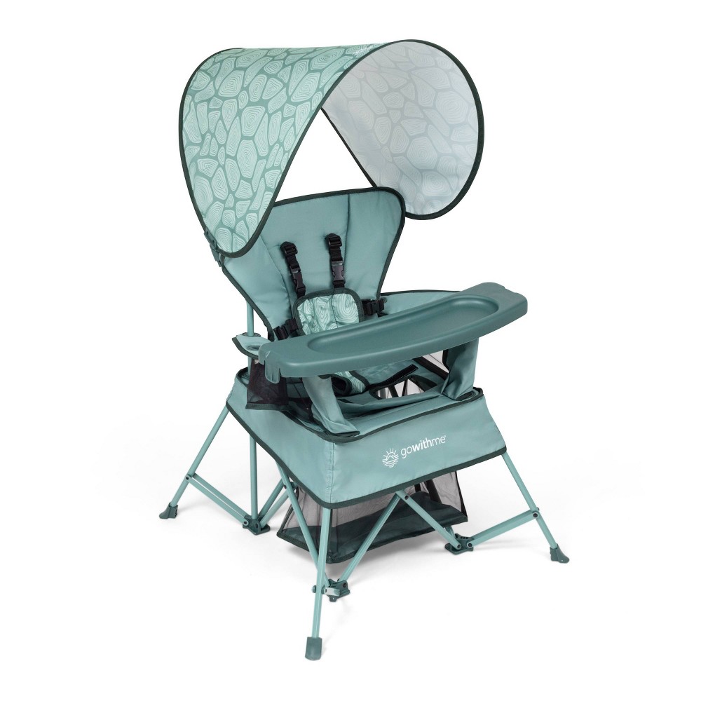 Baby Delight Go With Me Venture Deluxe Portable Chair - Green Garden -  89270801