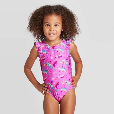 unicorn bathing suit 5t