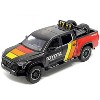 2023 Toyota Tundra TRD 4x4 Truck Black & Red with Stripes with Sunroof and Wheel Rack Ltd Ed to 2400 pcs 1/24 Diecast Model Car - 2 of 3