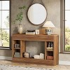 Tribesigns 55-Inch Wood Console Table with 4 Storage Cubes for Entryway - 2 of 4
