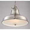 Quoizel Lighting Emery 1 - Light Pendant in  Brushed Nickel - 2 of 4