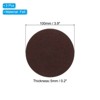Unique Bargains Adhesive Anti-Slip Felt Floor Pads for Lamp Bases 3 Pcs - 2 of 3