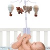 Bedtime Originals Up Up & Away Air Balloon Musical Baby Crib Mobile Soother Toy - 2 of 4