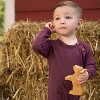 Modern Moments™ by Gerber Baby Boys' Raglan Sleeve & Long Leg Romper - 4 of 4
