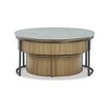 Signature Design by Ashley Contemporary Fridley Nesting Coffee Table (Set of 2)  Gray/Brown/Black - 4 of 4