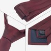 INSPIRE CHIC Men's Solid Color Classic Textured Neck Ties for Formal - 3 of 4