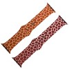 Olivia Pratt 2 Pack Printed Silicone Apple Watch Band - 2 of 4