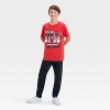 Boys' Short Sleeve Chicago Bulls Graphic T-Shirt - art class™ - 4 of 4