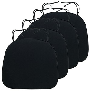 LeisureMod Modern Dining Chair Cushion Pads Set of 4 - 1 of 4