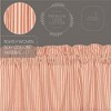 Sawyer Mill Red Ticking Stripe Door Panel 72x40 - 4 of 4