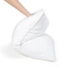 Peace Nest Feather Bed Pillows 100% Cotton Set of 2 - 3 of 4