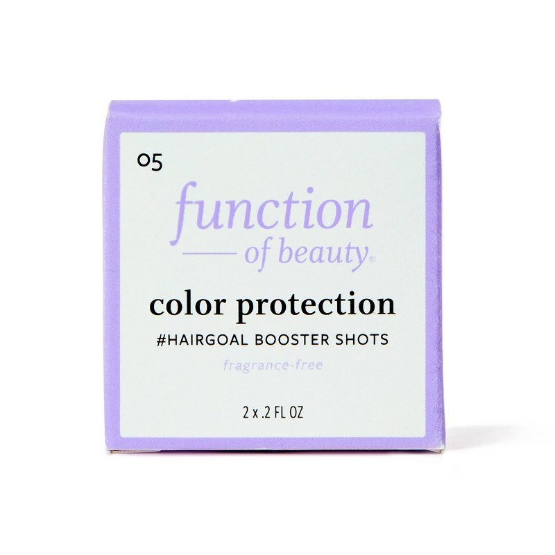 Function of Beauty Color Protection #HairGoal Add-In Booster Treatment Shots with Rice Protein - 2pk/0.2 fl oz, 1 of 14