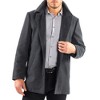 Alpine Swiss Vance Mens Wool Blend Button Up Coat - 3 of 4