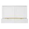 YOOCOZZ Queen Size Murphy Bed & Wall Bed with Bottom Drawer and Charging Ports - White - 4 of 4