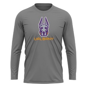 Men's University at Albany Adult Sport Long Sleeve Shirt Primary Logo - 1 of 4