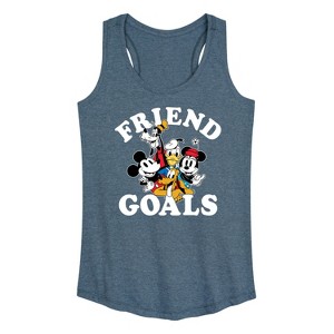 Women's - Disney - Friend Goals Graphic Racerback Tank - 1 of 4