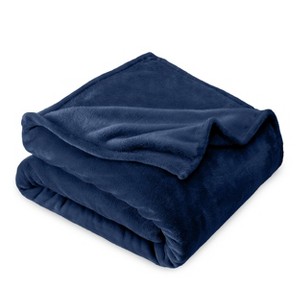 Microplush Fleece Bed Blanket by Bare Home - 1 of 4