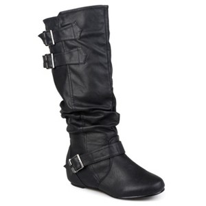 Journee Collection Womens Tiffany Hidden Wedge Mid Calf Boots - 1 of 4
