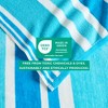 100% Cotton Cabana 4 Pack Beach Towels - Great Bay Home - 4 of 4