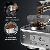Espresso Coffee Maker, 15 Bar Professional Espresso Coffee Maker with Built-in Grinder, Display, Self-Clean Latte Machines, for Office - 3 of 4