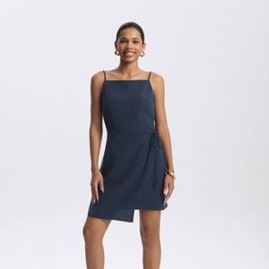 linen mix shift dress reviews Time and Tru Women's Linen Blend Shift Dress, Sizes XS-XXXL