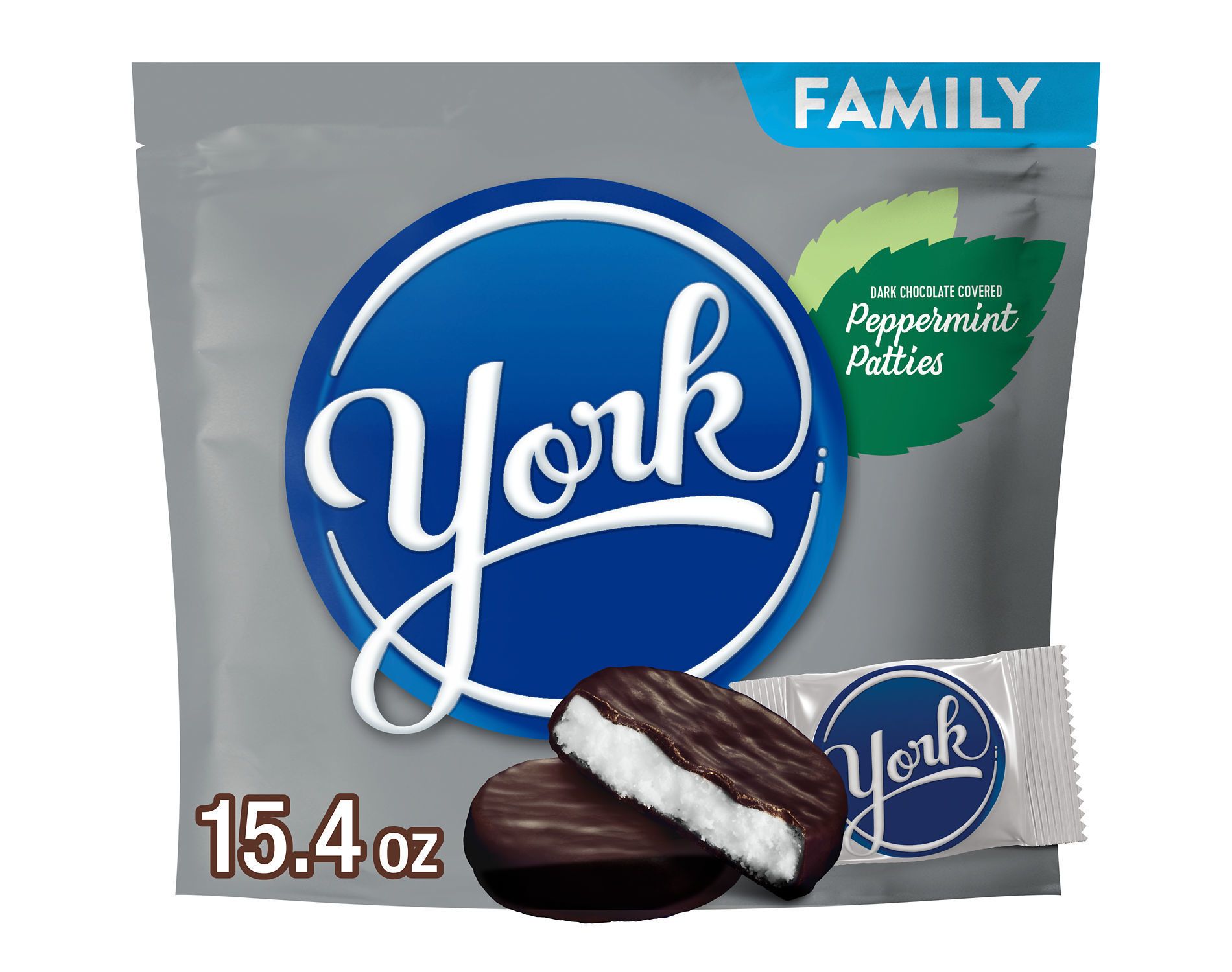 York Dark Chocolate Peppermint Patties Candy - 15.4oz