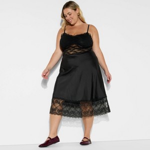Women's Lingerie Slip Midi Skirt - Wild Fable™ - 1 of 3