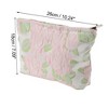 Unique Bargains Women Fresh Jacquard Makeup Bag 1 Pc - 3 of 3