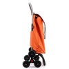 Rolser I-Max MF 6 Wheel Stair Climber Foldable Shopping Trolley Orange - 3 of 4