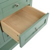 NicBex 35" Bathroom Storage Cabinet without Sink, Bathroom Vanity, 2 Drawers and 1 Cabinet with Soft-closing Door for Bathroom, Green - 4 of 4