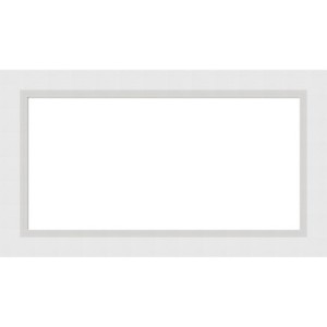 Amanti Art Blanco White Framed Dry Erase Magnetic Board - 1 of 4