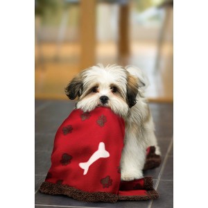 Linen Avenue Pet Blanket - 1 of 3