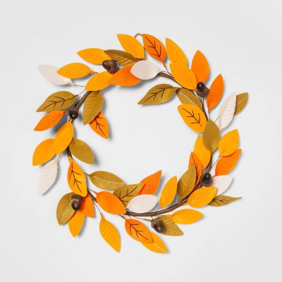 Harvest Fabric Indoor Wreath Leaves - Hyde & EEK! Boutique™