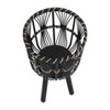 Chery Life 3Pcs Black Bamboo Planters, 11x11x19", 13x13x22", 15x15x26" - 4 of 4