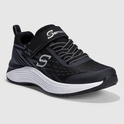 S Sport By Skechers Kids' Spencer Sneakers - Black 6 : Target