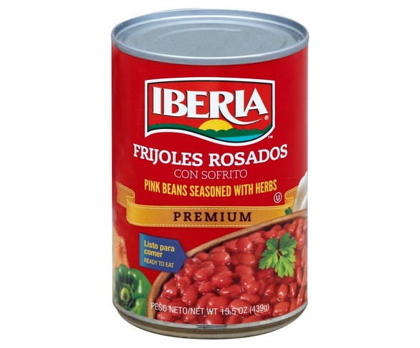 Iberia Pink Beans with Herbs 15.5oz