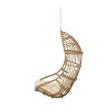 Christopher Knight Home Crumpton Outdoor Wicker Hanging Basket Chair with Cushions - 4 of 4