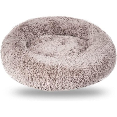 Zone Tech Medium Round Ultra Soft Plush Calming Cushion Bed For Pets Donut Fluffy Dog Bed For Small Medium Large Dogs Target