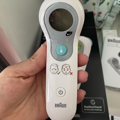 Braun No Touch Battery-powered Thermometer : Target