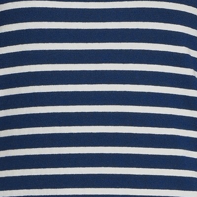 deep sea/ivory breton stripe