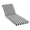 EROMMY Outdoor Chaise Lounge Chair Cushion(set of 2) - 3 of 4
