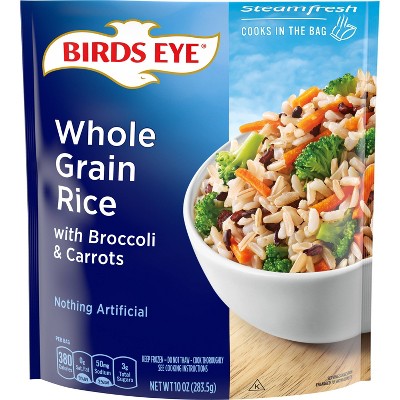 Birds Eye Steamfresh Frozen  Whole Grain Rice with Broccoli & Carrots - 10oz