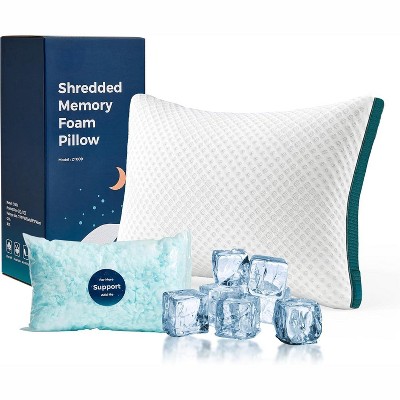 FFKQBH Shredded Memory Foam Pillow, King