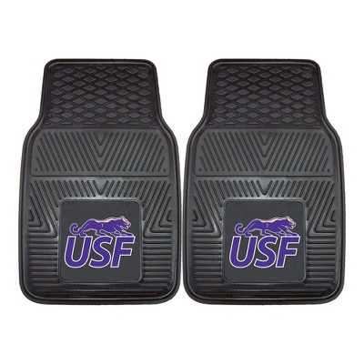 NCAA University of Sioux Falls Vinyl Car Mat Set - 2pc