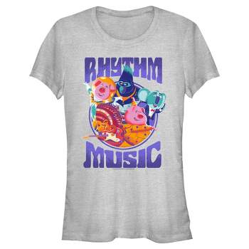 Juniors Womens Sing 2 Rhythm Music T-Shirt