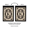 Evergreen Flag Cambridge Chic Letter K Monogram Applique Garden Flag - 12.5" Wide x 18" High - 4 of 4