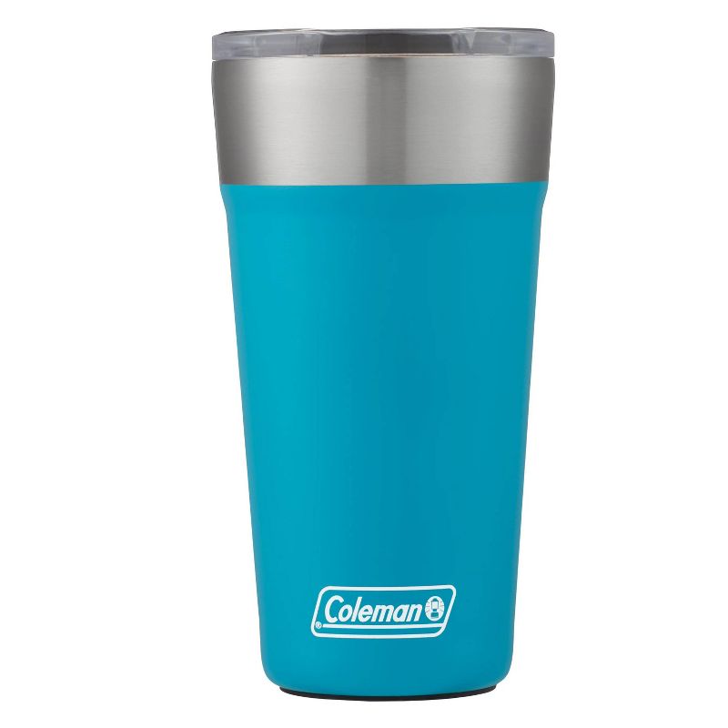 Coleman 20oz Stainless Steel Brew Vacuum Insulated Tumbler - Caribbean Sea, 1 of 7