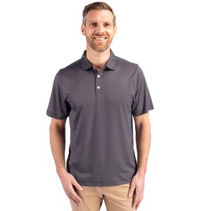 Cutter & Buck Pike Eco Symmetry Print Stretch Recycled Mens Big & Tall Polo - 1 of 2