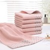 PiccoCasa Soft 100% Combed Cotton Luxury Highly Absorbent Bath Hand Towel - 2 of 4